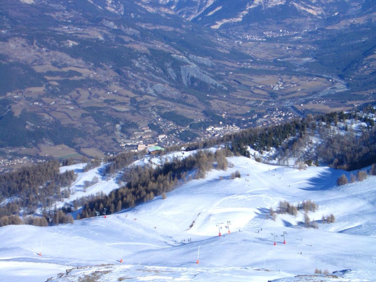 Maison Chaleureuse Pres Des Pistes De Barcelonnette - Cheminee 외부 사진